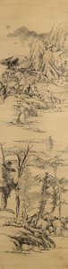 Paysage dans le style de Wang Meng (c. 1309-1385) - Bada Shanren